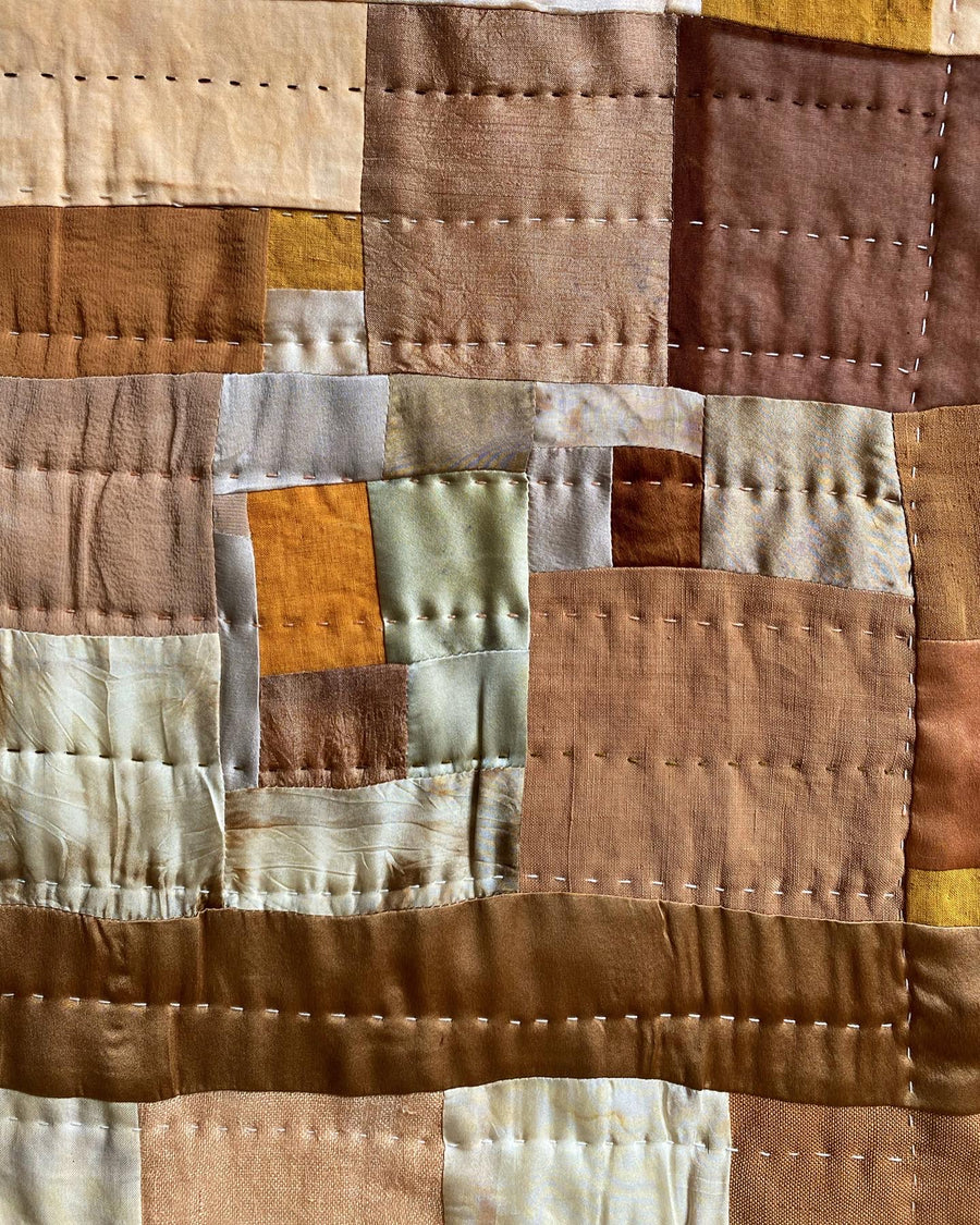 Patchwork Remnant Baby Quilt