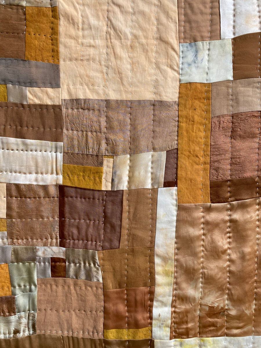 Patchwork Remnant Baby Quilt