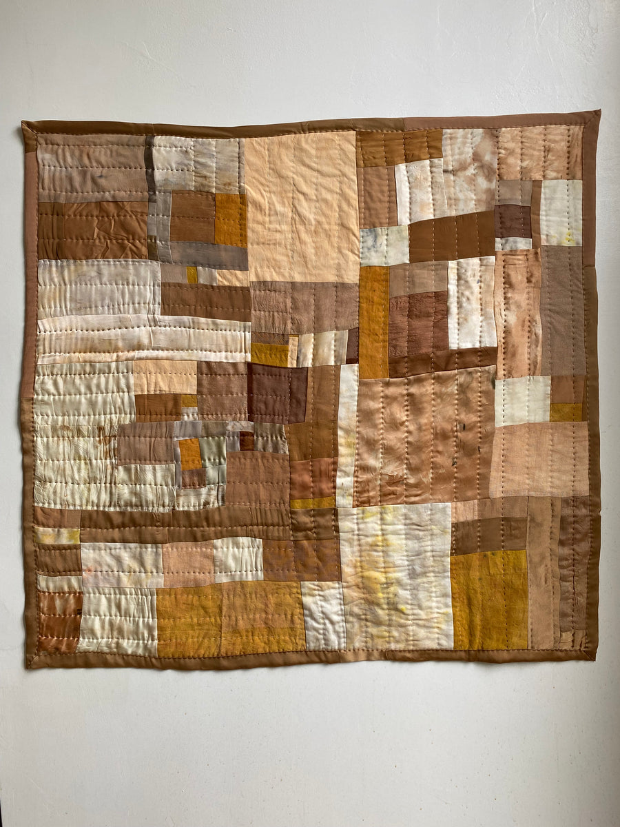 Patchwork Remnant Baby Quilt