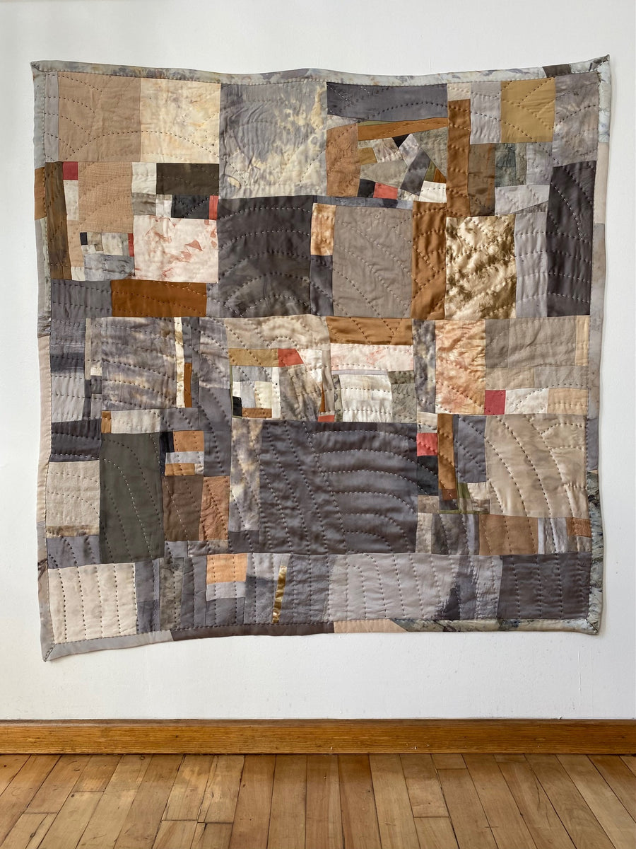 Patchwork Remnant Baby Quilt