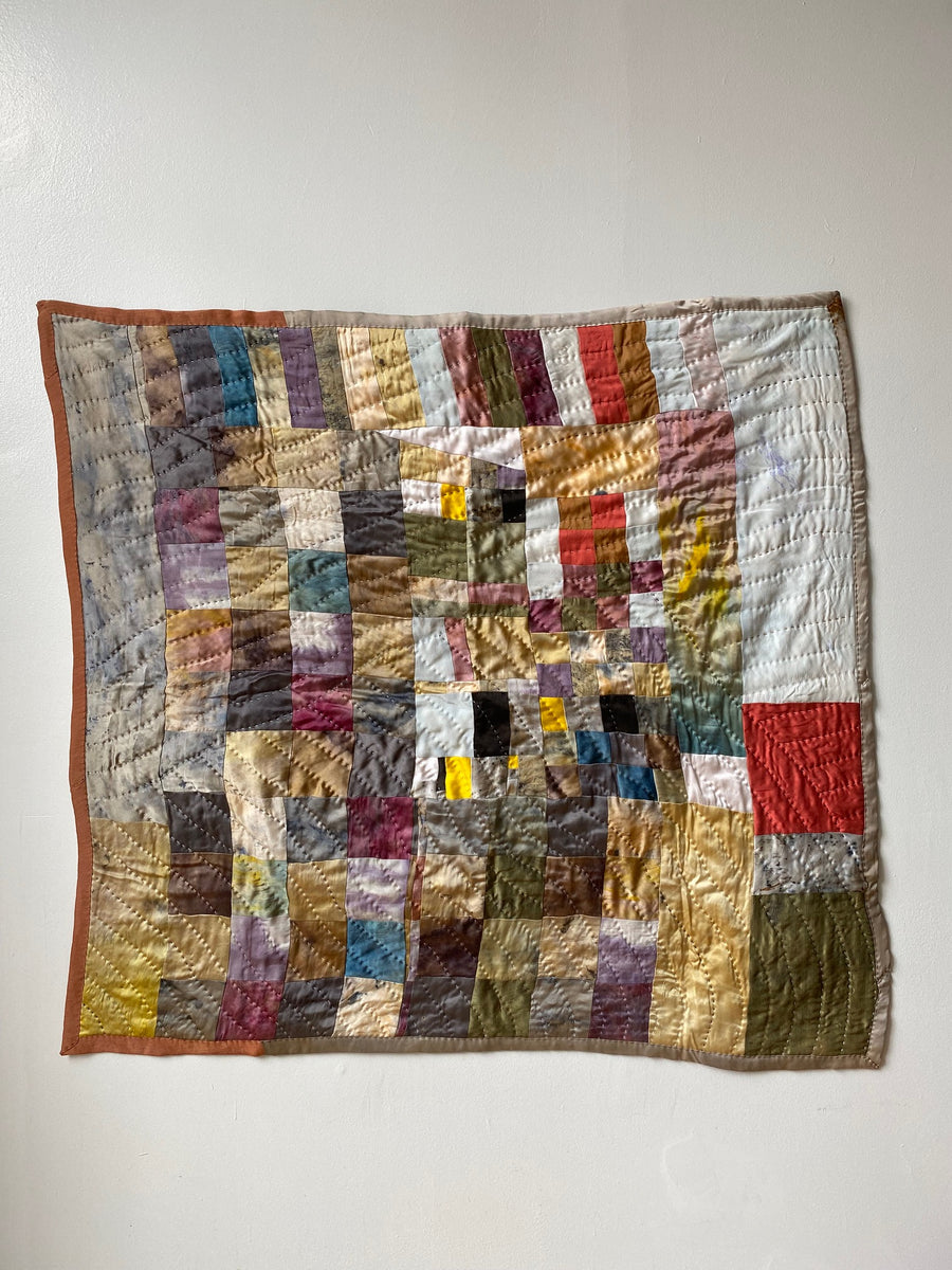 Patchwork Remnant Baby Quilt