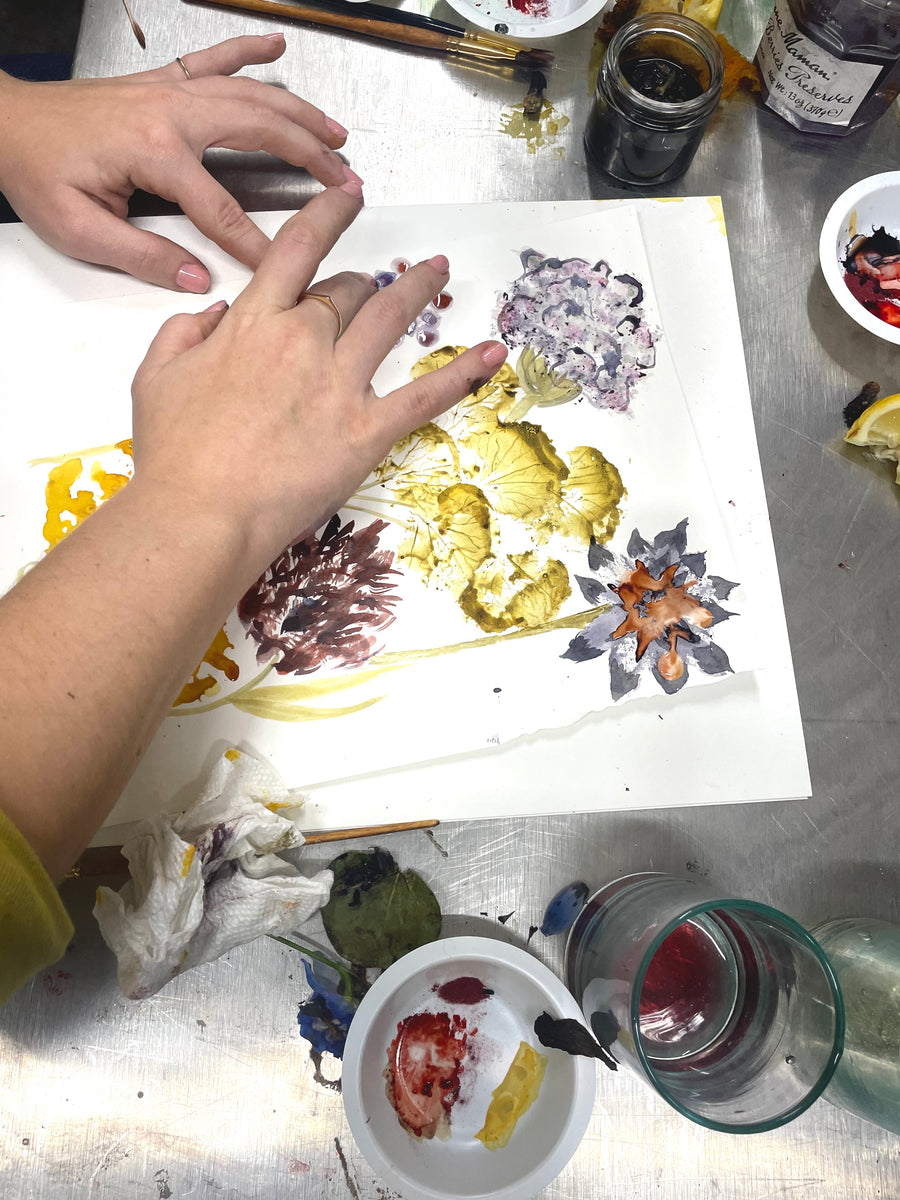 SOLD OUT    CHA CHA Festival: Painting with Tea Paints, February 23rd, 2-4pm