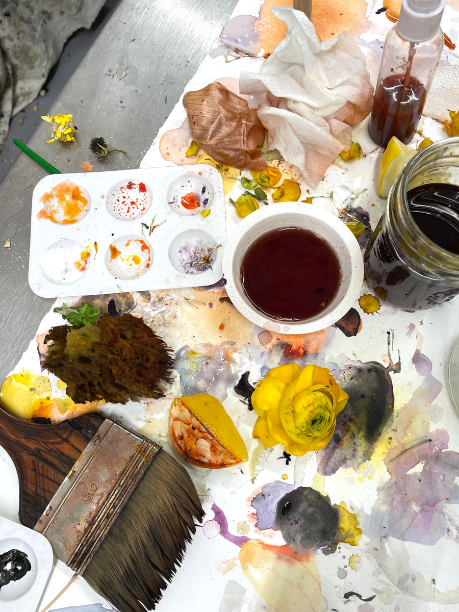 SOLD OUT    CHA CHA Festival: Painting with Tea Paints, February 23rd, 2-4pm